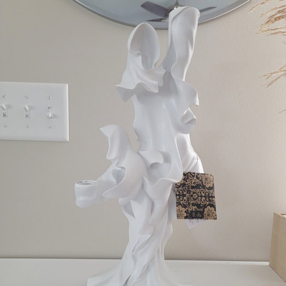 Christian Siriano Grim Reaper candlestick holder